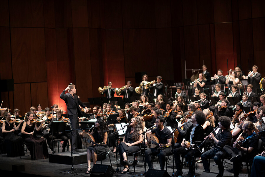Concert de l'Orchestre des Jeunes de la Méditerranée, session symphonique - Festival d'Aix-en-Provence 2022 - Grand Théâtre de Provence