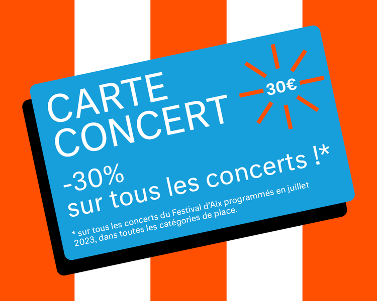 Carte concert 2023