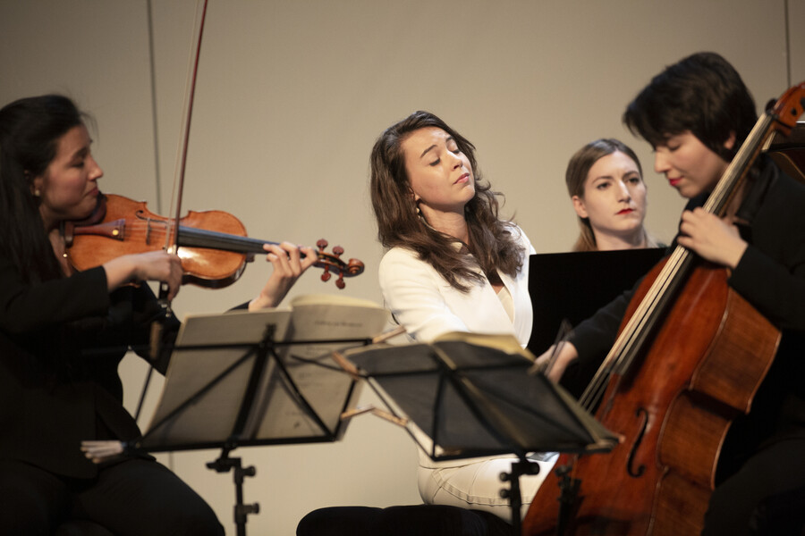Trio Sōra - Résidence de musique de chambre Festival d'Aix-en-Provence 2019 © Vincent Beaume