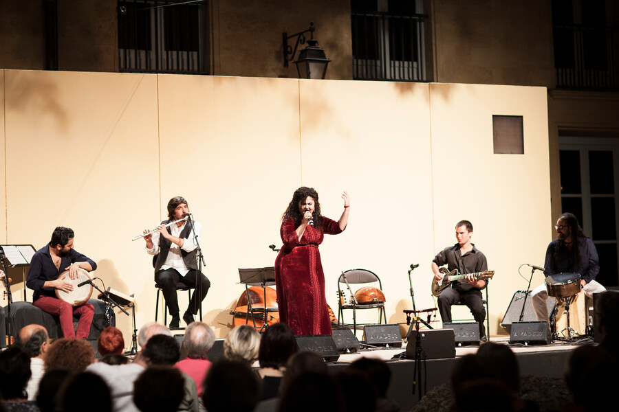 Concert Cairo Jazz Station &amp; Zyryâb et nous - Aix-en-provence, juillet 2016 - Festival d&#039;Aix &amp; Medinea 