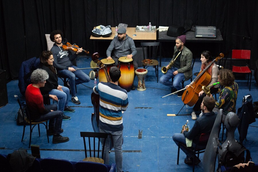 Session de création interculturelle, Hammamet, mars 2019 - Festival d&#039;Aix &amp; Medinea