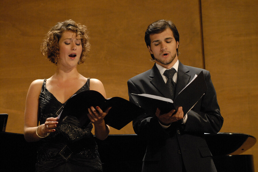 Rosanne van Sandwijk et Pavel Kolgatin, Concert Résidence Mozart, Académie 2009
