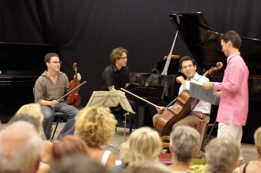 Trio Con Fuoco, Master classe Alfredo Bernardini, Académie 2008