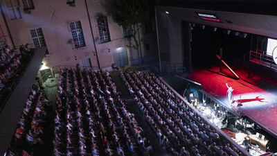 Public au Théâtre de l'Archevêché - Festival d'Aix-en-Provence 2023