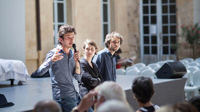 Présentation publique de Ghost Opéra, le 27 juin 2015 à l’Hôtel Maynier d’Oppède