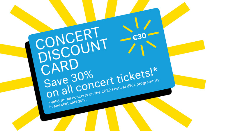 2022 Concert discount card